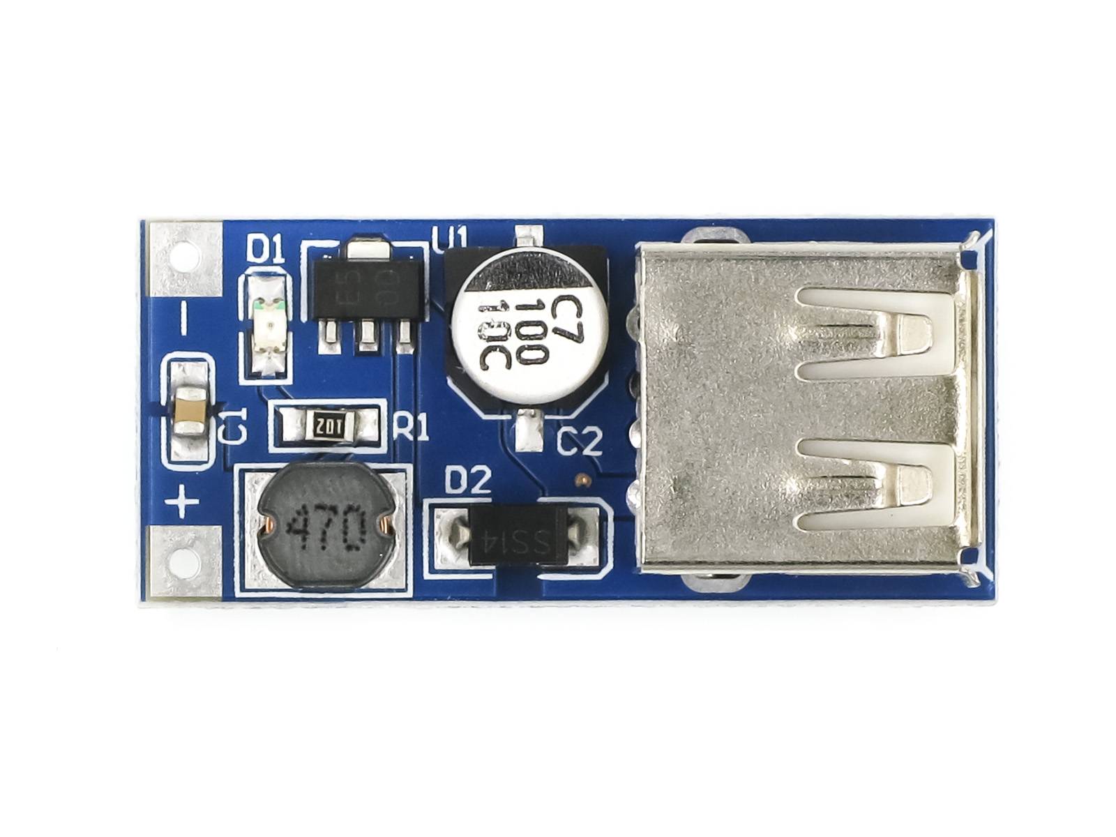 USB DC-DC 0,9--5V auf 5V Step-Up Spannungsregler Power Supply Converter