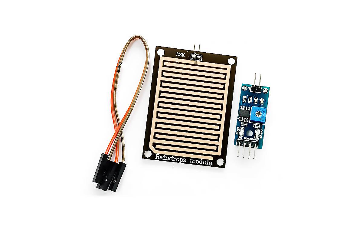 Luftfeuchtigkeit Regentropfen Erkennung Sensor Modul Regensensor für Arduino