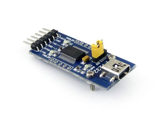 Waveshare FTDI FT232 USB UART Board (mini) USB TO UART solution with USB mini c