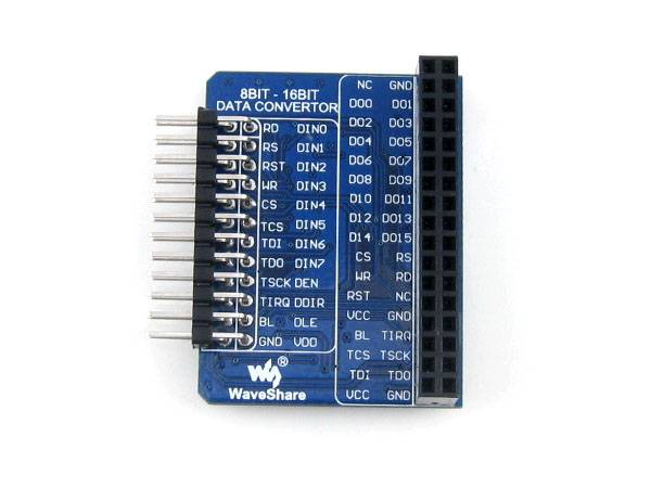 Waveshare 3.2inch LCD Adapter 3.2inch LCD adapter, 8-bit to 16-bit