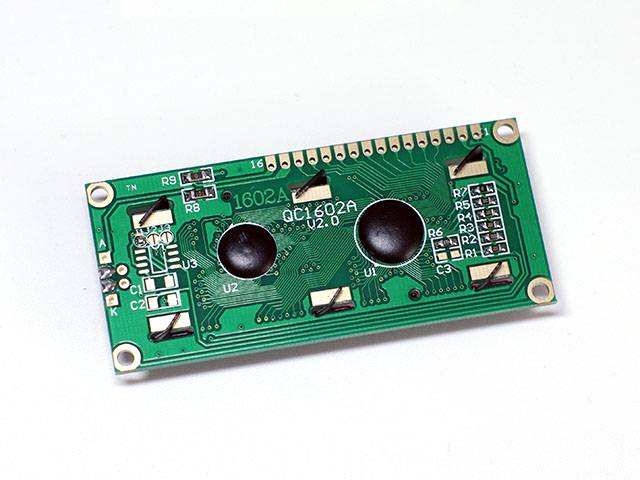 Character 16x2 LCD Display Module 1602 White on Blue 5V Header Strip