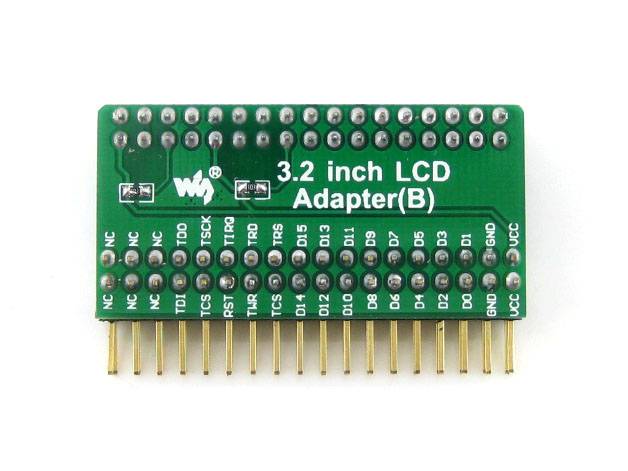 Waveshare 3.2inch LCD Adapter(B) 32I/OS Interface