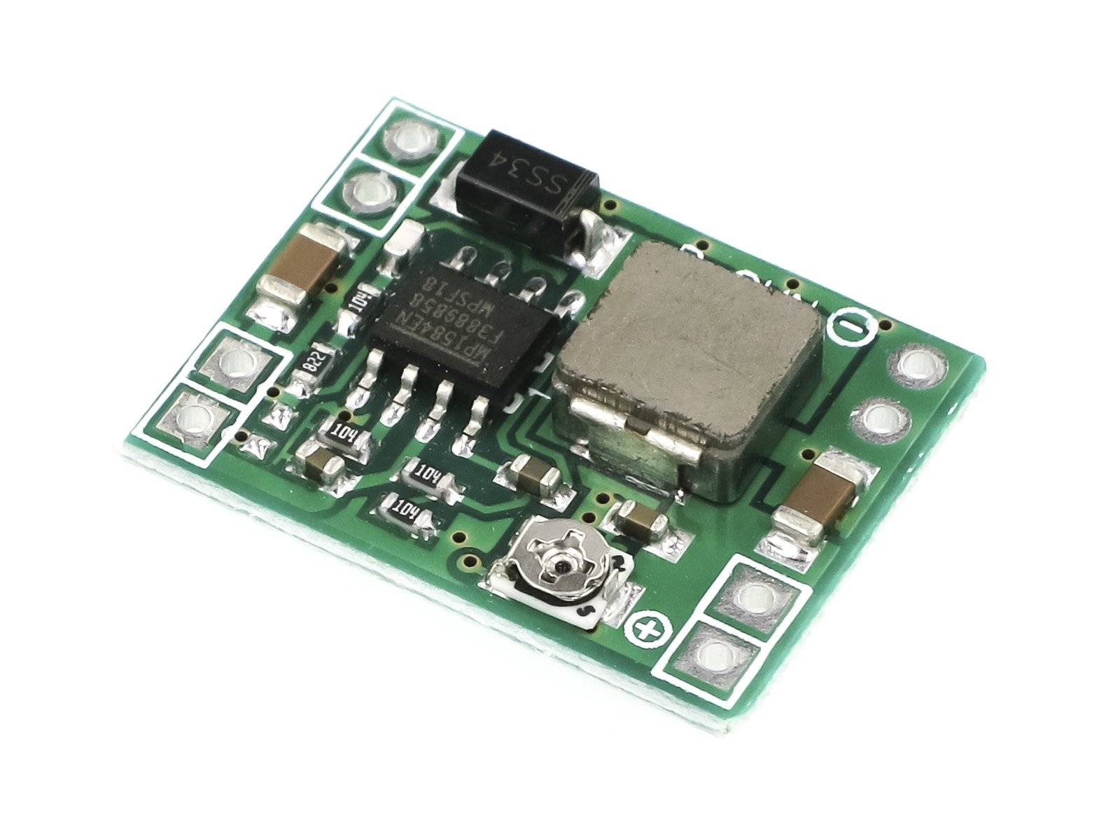 Mini DC-DC Step-down Spannungsregler MP1584EN Buck Power Module Outout 0,8--20V 3A