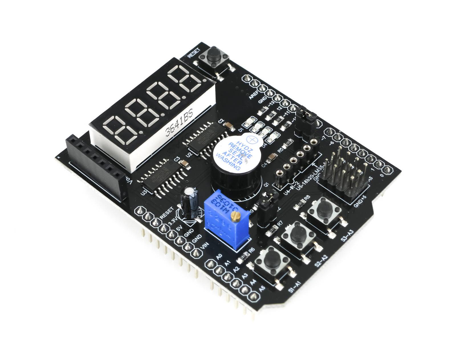 HIMALAYA Multi-Function Shield Proto Shield Compatible with Arduino