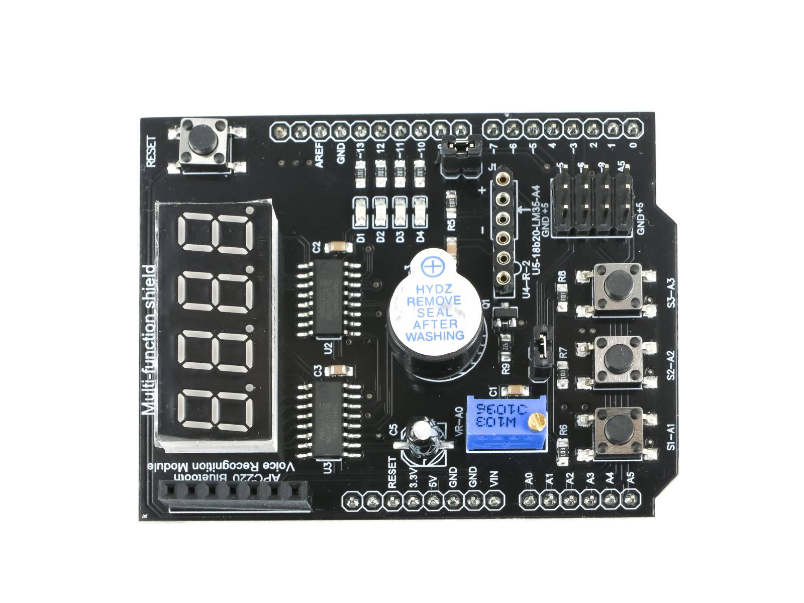HIMALAYA Multi-Function Shield Proto Shield Compatible with Arduino