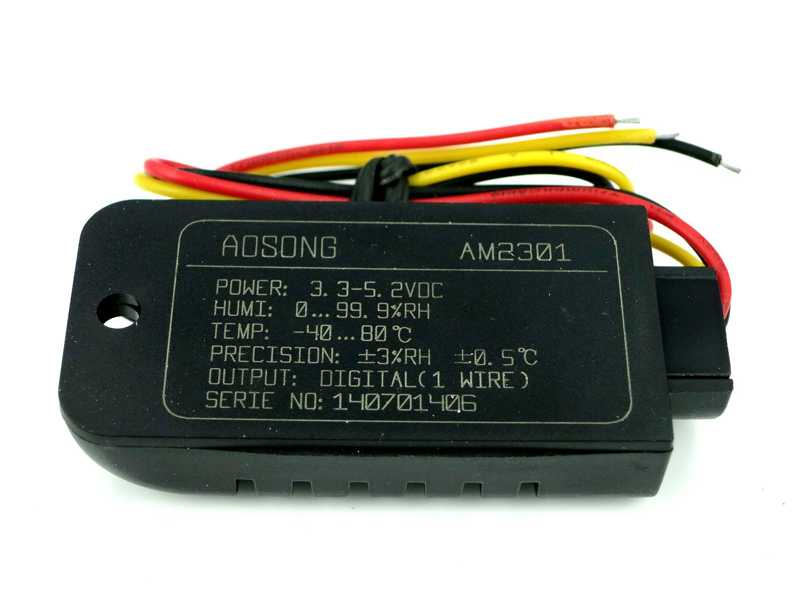 DHT21 AM2301 digital Feuchtigkeit Temperatur Sensor 3.3-5.5VDC