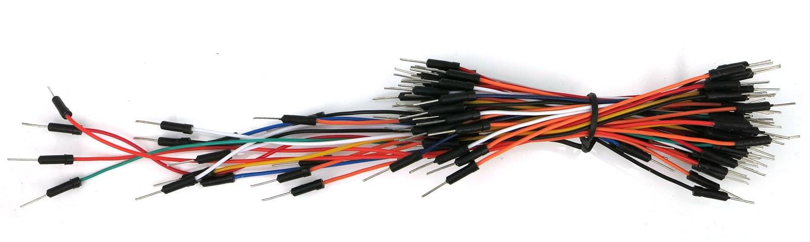 65x Breadboard Kabel Steckbrücken Drahtbrücken Flexibel Jumper Wires