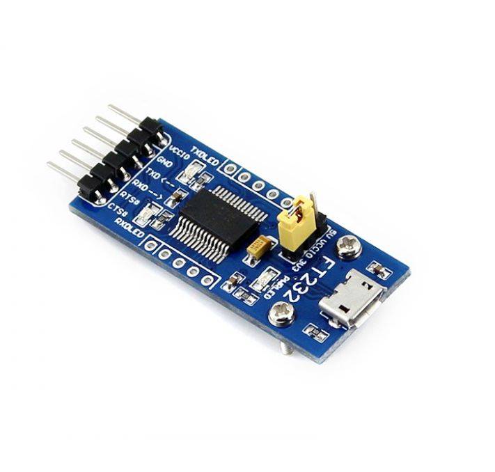 Waveshare FT232 USB UART Board (micro) USB To TTL (UART) Communication Module
