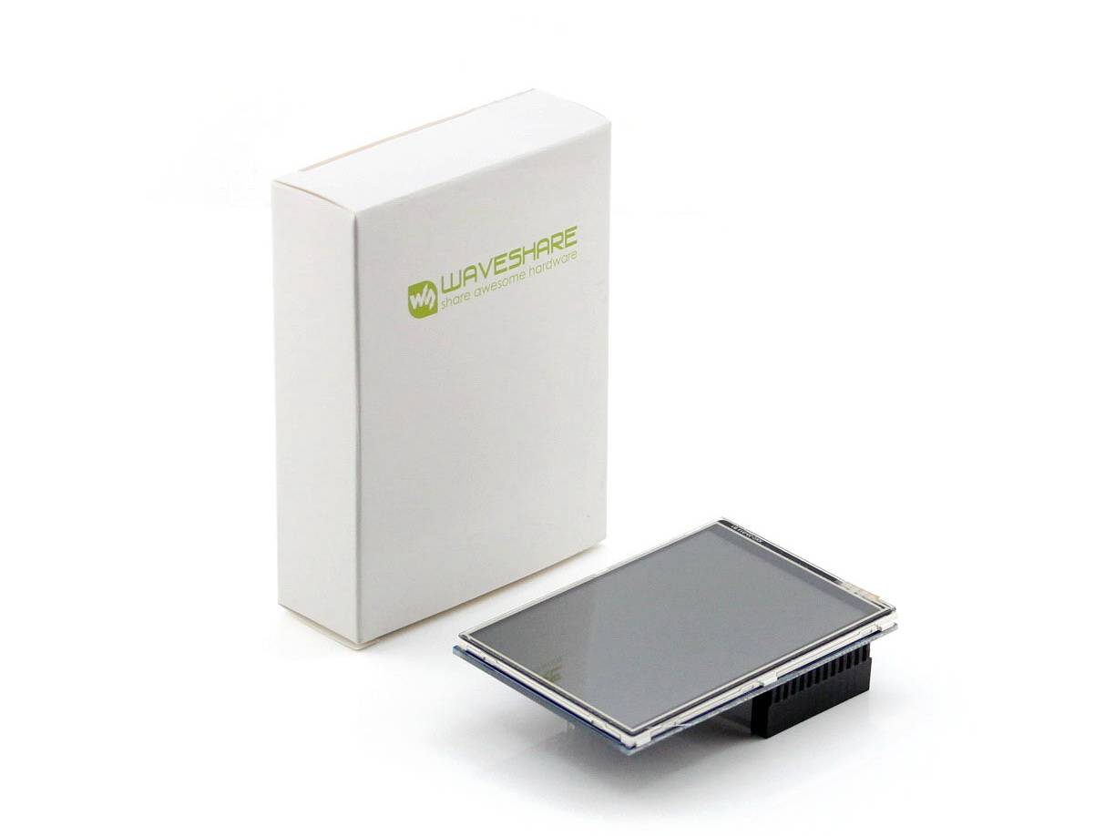 Waveshare 3.5inch Resistive Touch Display (B) for Raspberry Pi 480×320 IPS Screen SPI