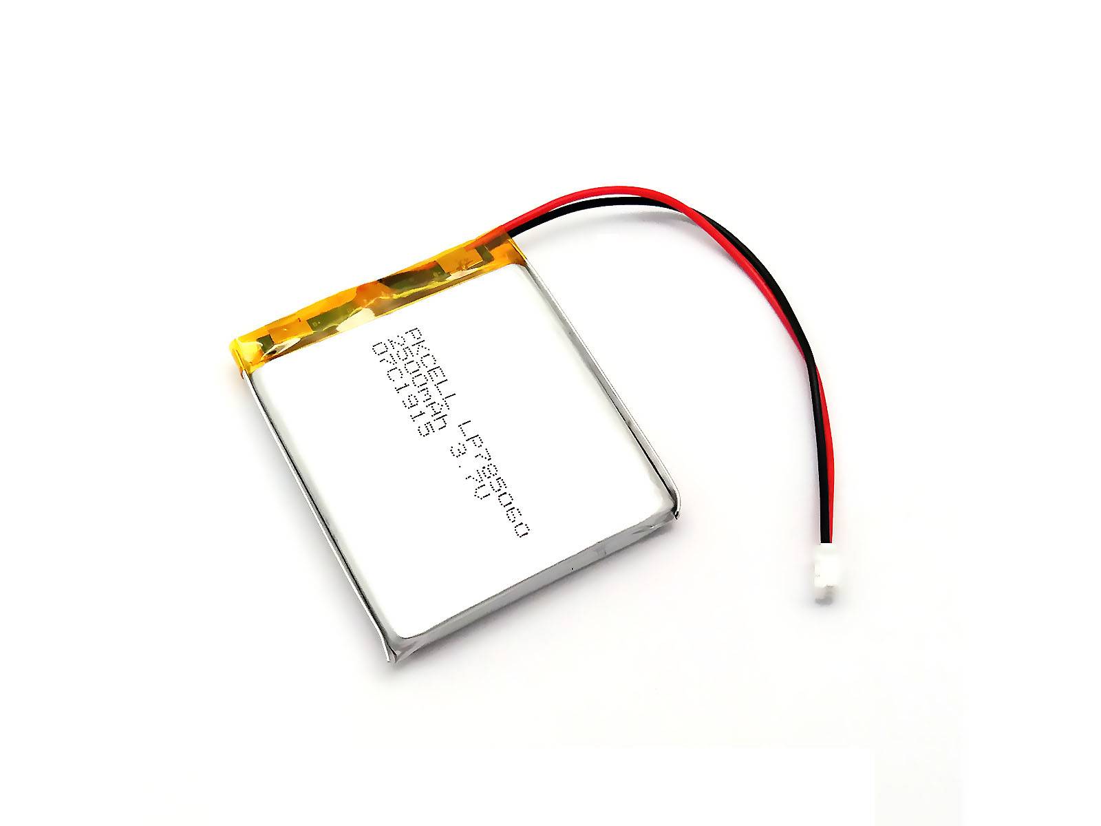 LiPo Akku Lithium-Ion Polymer Batterie 3,7V 2500mAh JST-PH Connector