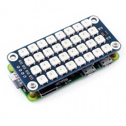 4x8 RGB LED Matrix pHAT für Raspberry Pi