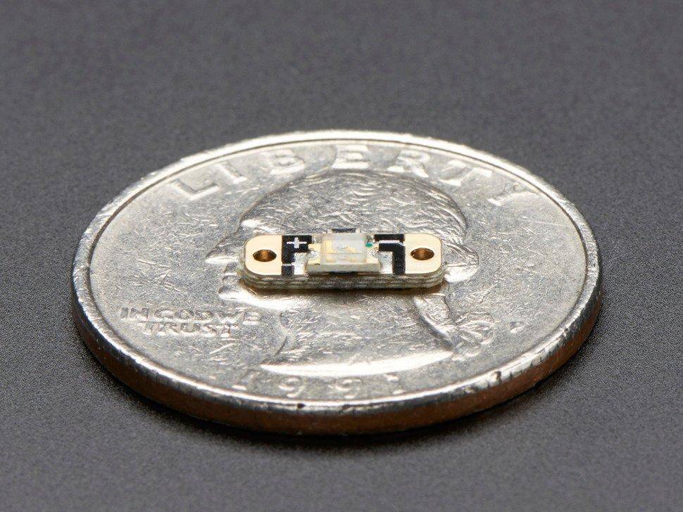 Adafruit LED Sequins - Rubinrot - 5er Pack