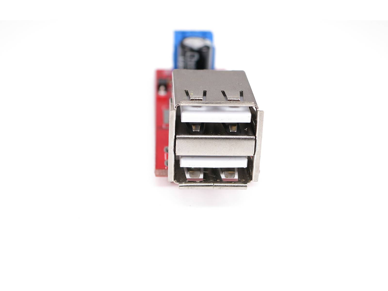 LM2596S DC-DC Step-down Spannungsregler, Dual USB 6-40V to 5V 3A Power Module