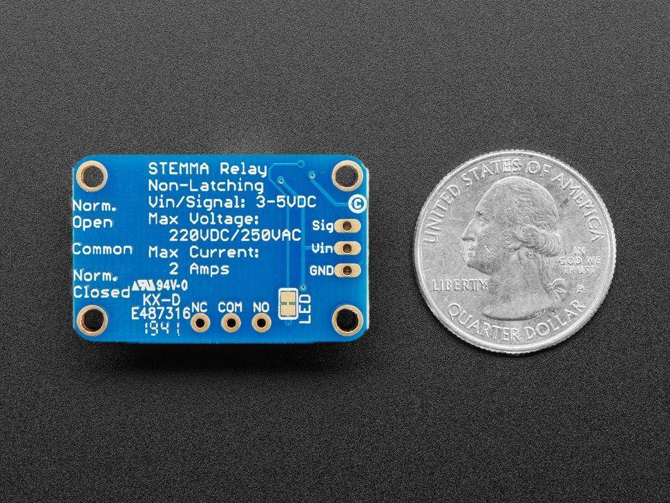 Adafruit STEMMA nicht-einrastendes Mini Relais