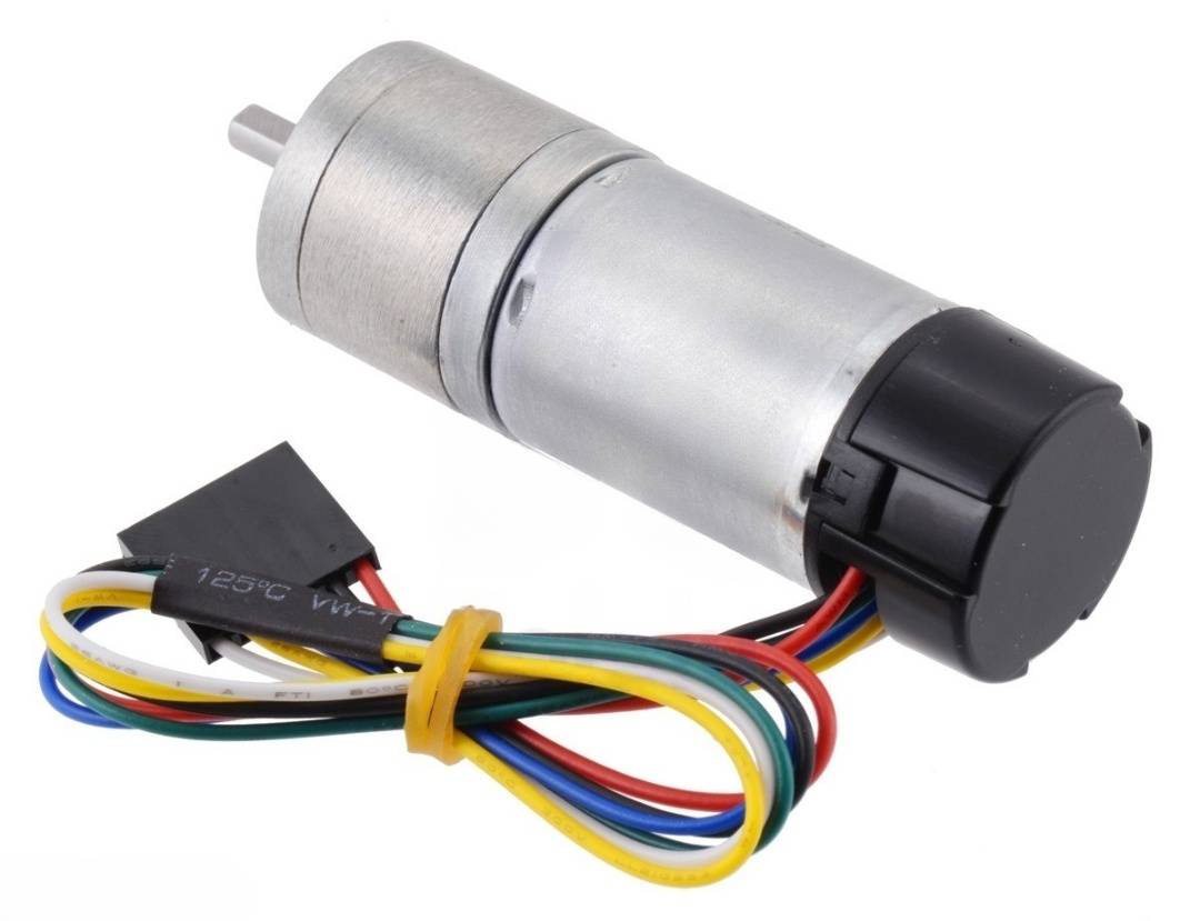 Pololu 99:1 Metal Gearmotor 25Dx69L mm HP 12V with 48 CPR Encoder