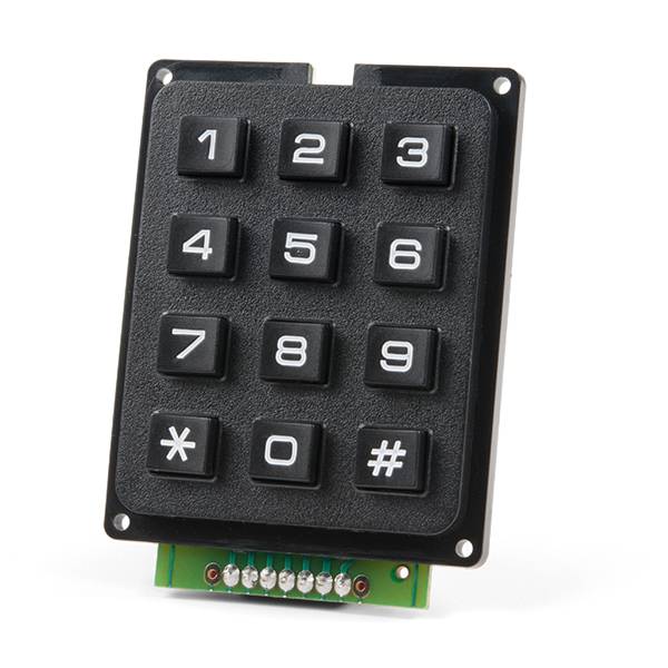 SparkFun Qwiic Keypad - 12 Button COM-15290