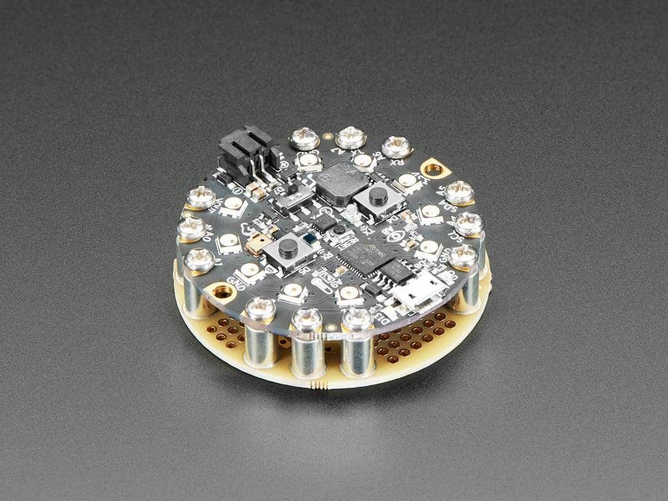 Adafruit Circuit Playground Proto Gizmo, Leiterplatte, M3-Abstandshalter, 3,3V