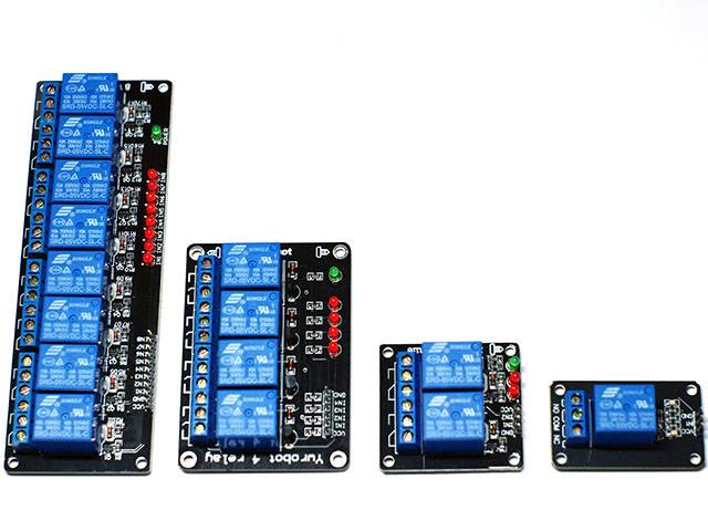 5V/220V 8 Channel Relay Shield LED Compatible with Arduino