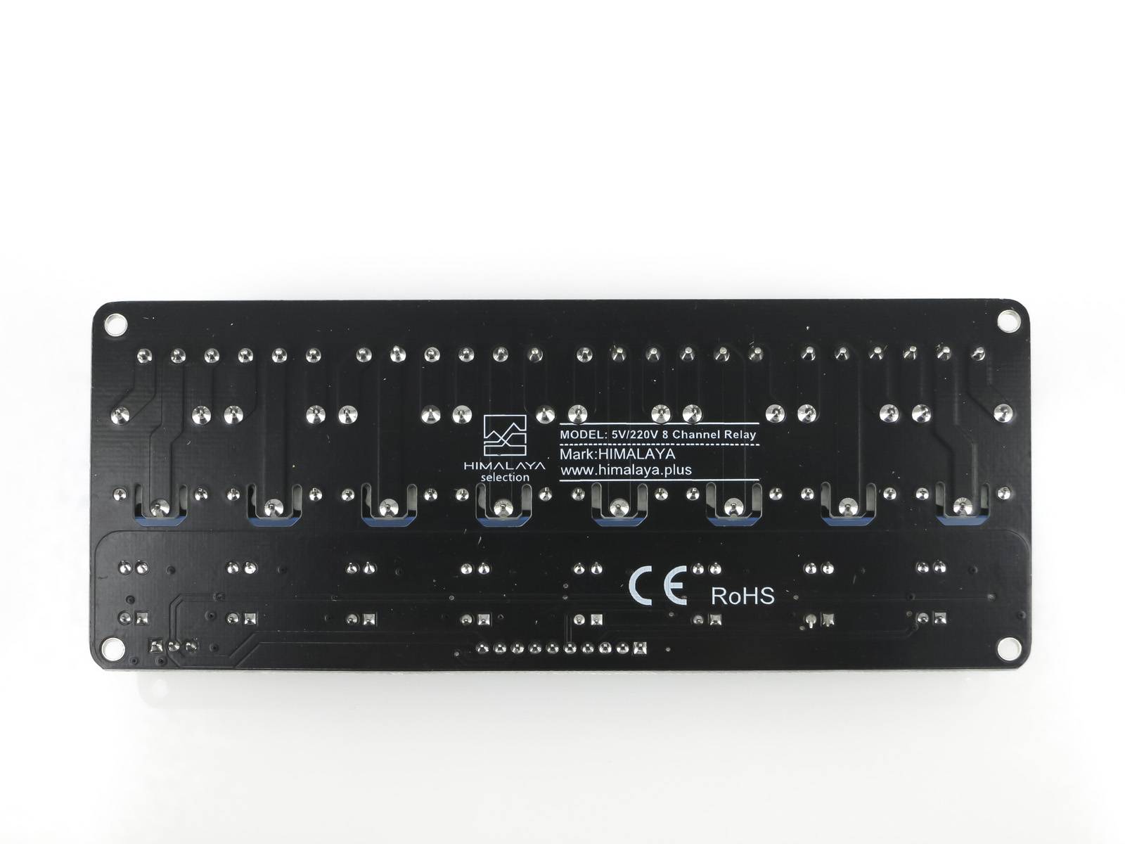 HIMALAYA 5V/220V 8 Channel Optocouplers Relay Compatible with Arduino