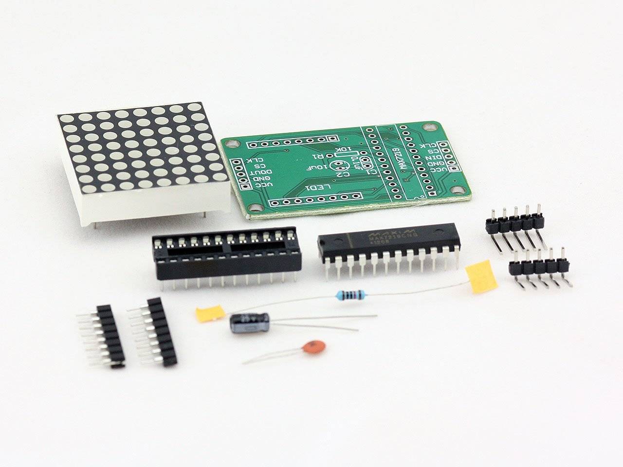 8x8 Dot LED Matrix Module Display DIY Kits MAX7219 MCU Control 5V