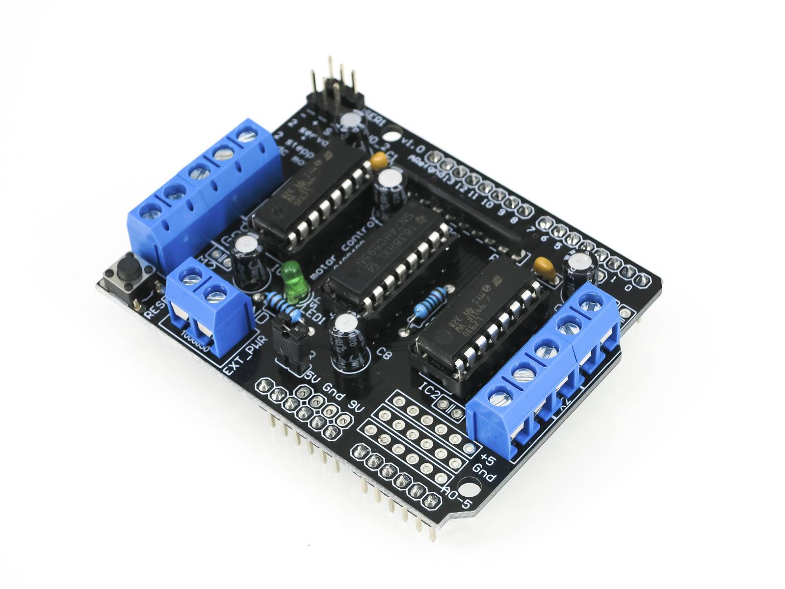 HIMALAYA 4CH L293D Stepper/Servo Motor Shield for Arduino