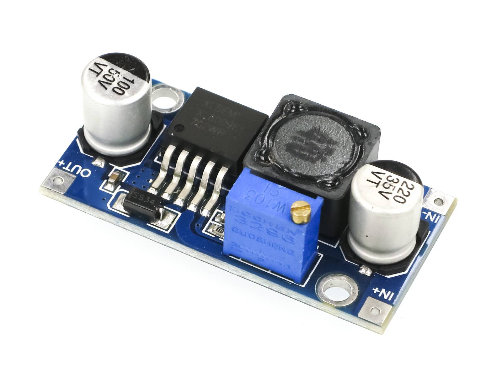 XL6009 DC-DC einstellbarer Step-UP Spannungsregler Power Boost Modul