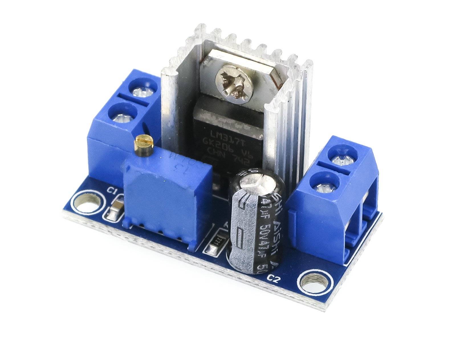 LM317 DC-DC Einstellbarer Step-Down Spannungsregler Adjustable Konverter Modul