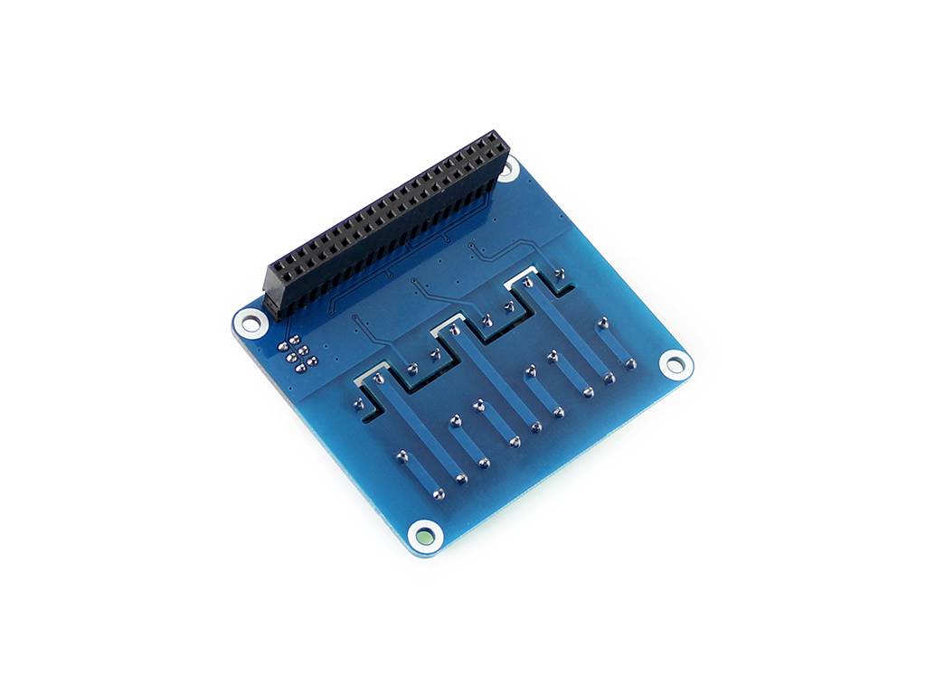 Waveshare 3 Kanal Relay Modul mit LED 5V 250VAC 30VDC für Raspberry Pi