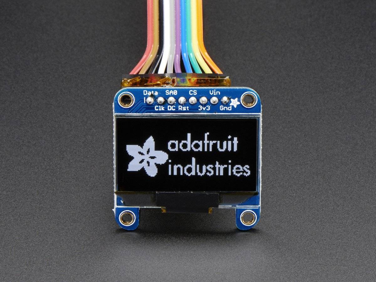 Adafruit Monochrome 1.3inch 128x64 OLED Graphic Display STEMMA QT Qwiic 938