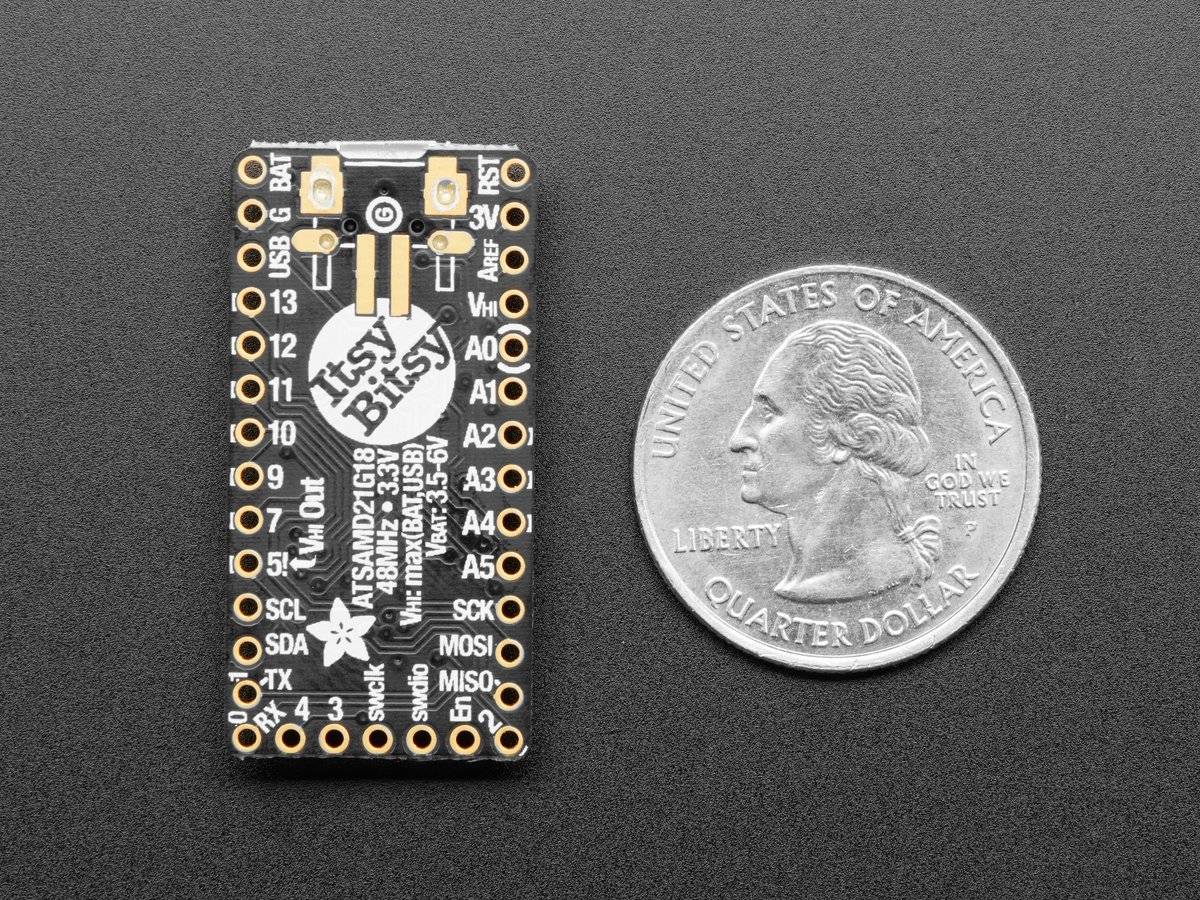 Adafruit ItsyBitsy M0 Express - for CircuitPython & Arduino IDE 3727