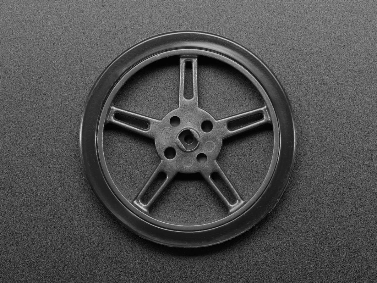 Adafruit Skinny Wheel for TT DC Gearbox Motors
