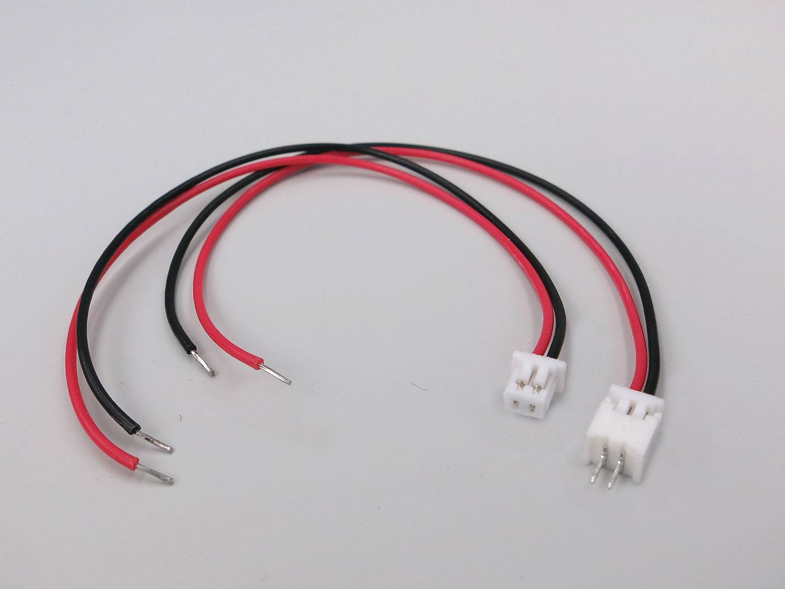 JST 1,25 mm 2 Pin Steckverbinder mit 10cm Kabeldraht(10x Male 10x Female)