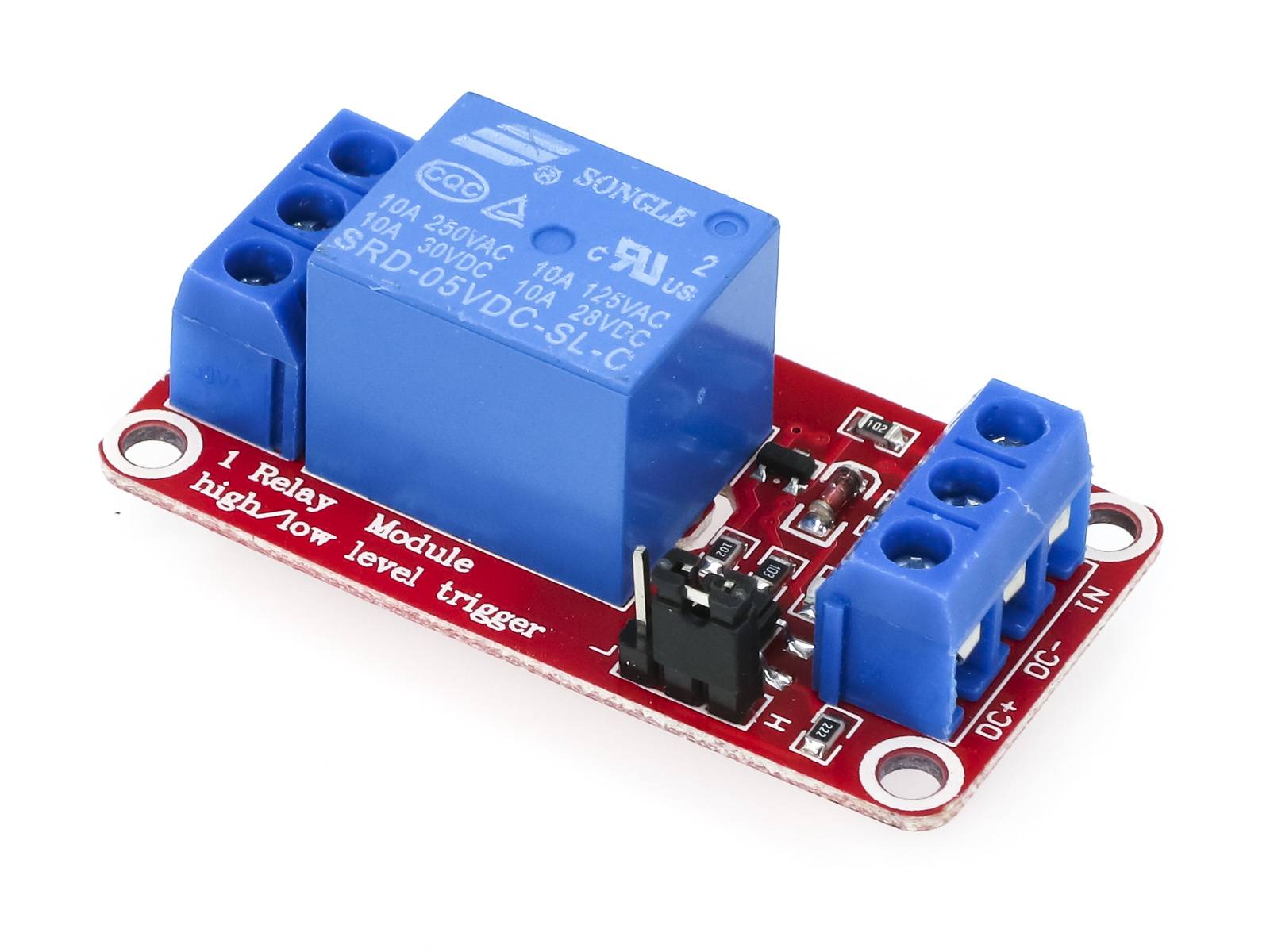 5V/220V 1CH Optocouplers Relay Shield Compatible with Arduino Relais Modul