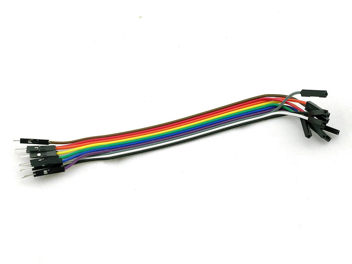 Jumper Wire 10x1Pin Female to Male 20cm Compatible with Breadboard