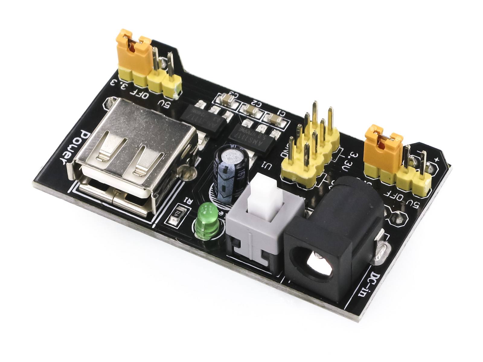 5V 3,3V Stromversorgungsmodul für MB102 Breadboard Power Supply Modul