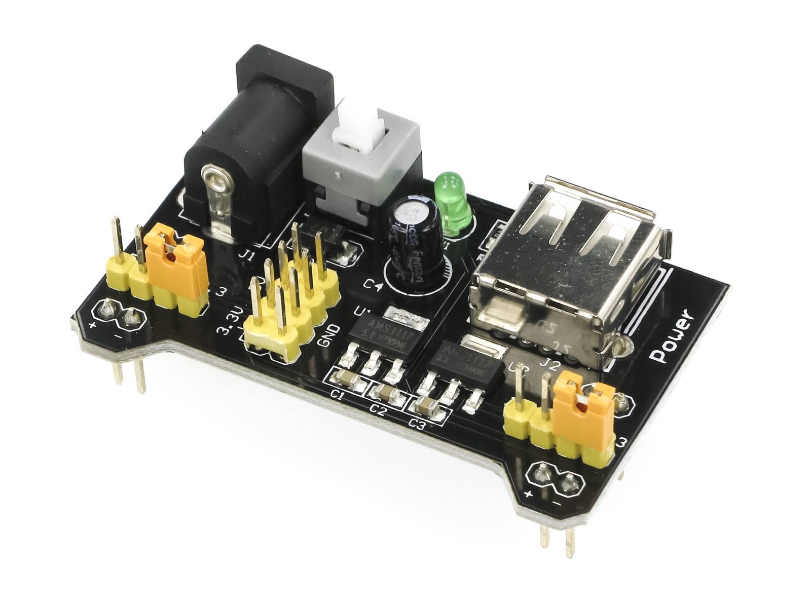 5V 3,3V Stromversorgungsmodul für MB102 Breadboard Power Supply Modul