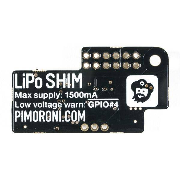 Pimoroni LiPo Shim Power with 2 Pin JST Connector Supply for Raspberry Pi