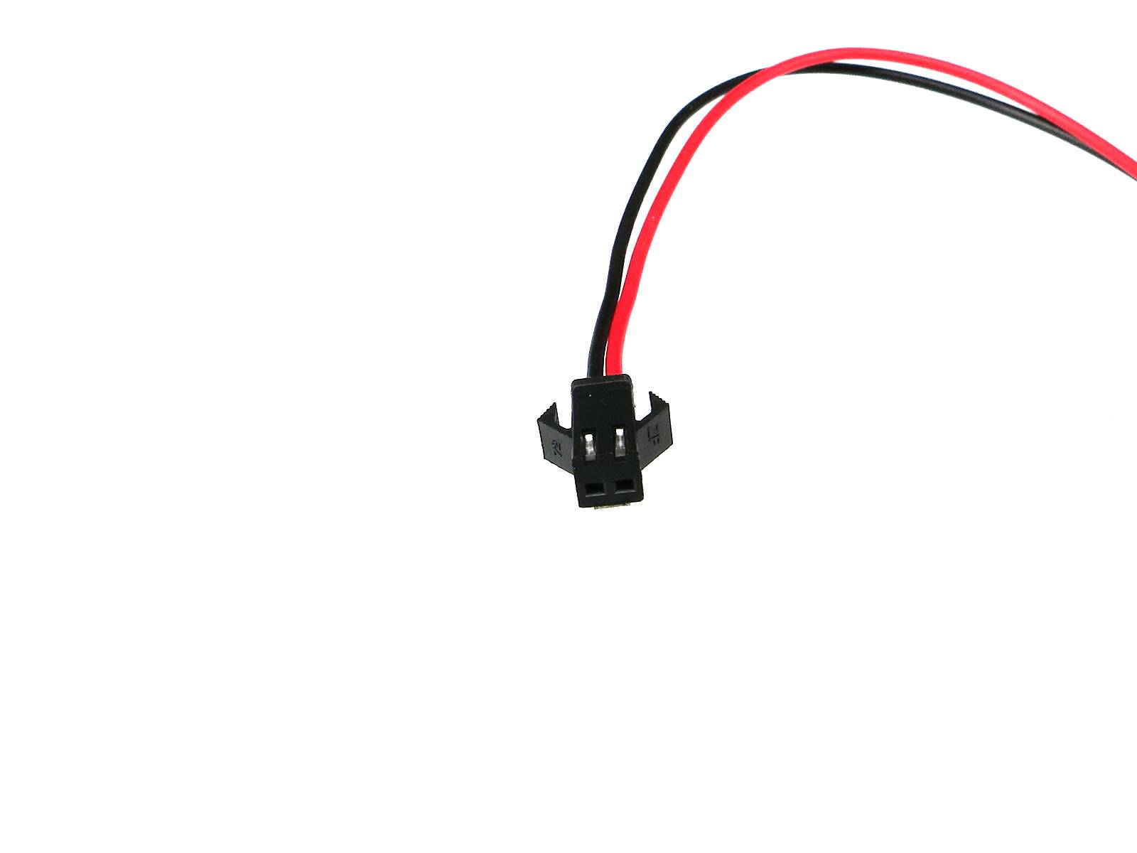 1Paar 40cm Anschlusskabel 2Pin 2,54mm JST SM Buchse/Stecker 22AWG