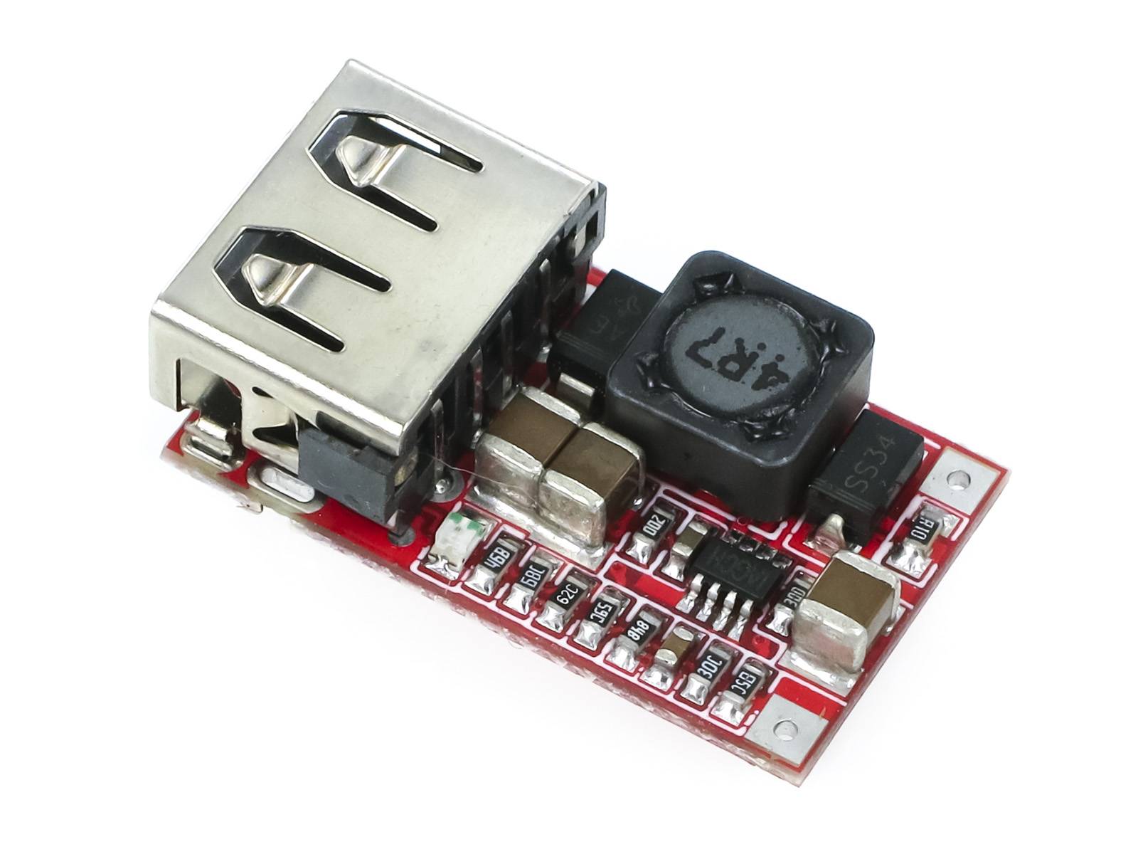 DC-DC Step-Down Voltage Regulator 6-20V to 5V 3A(Max) Power Module