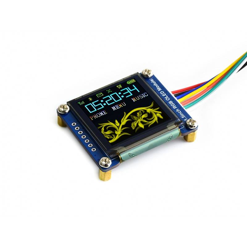 Waveshare 1.5inch RGB OLED Display Module 128×128 SPI 65K RGB Colors