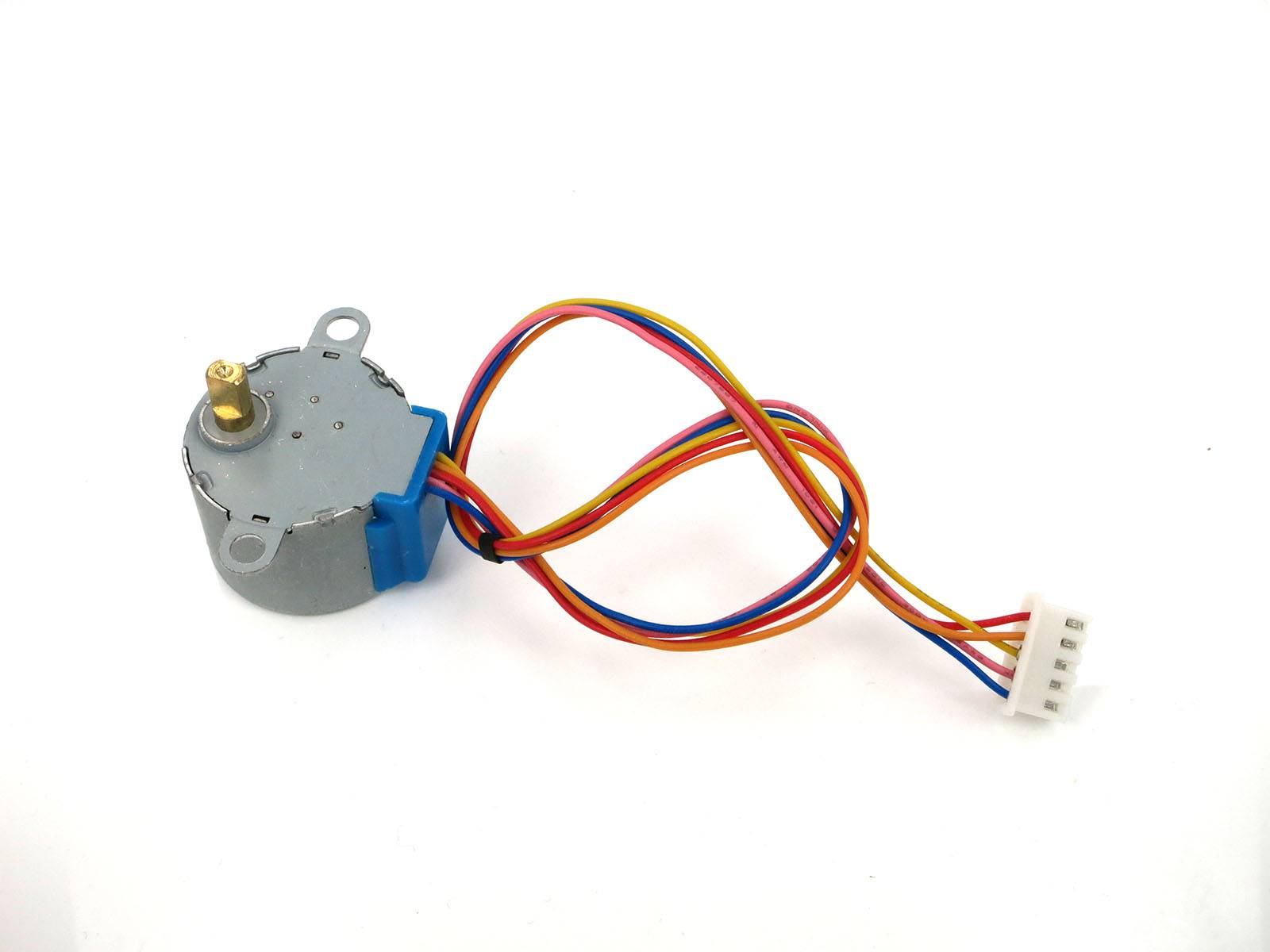 12V 28BYJ-48 Stepper Motor, 12VDC / 4 Phasen / 1/64 Step