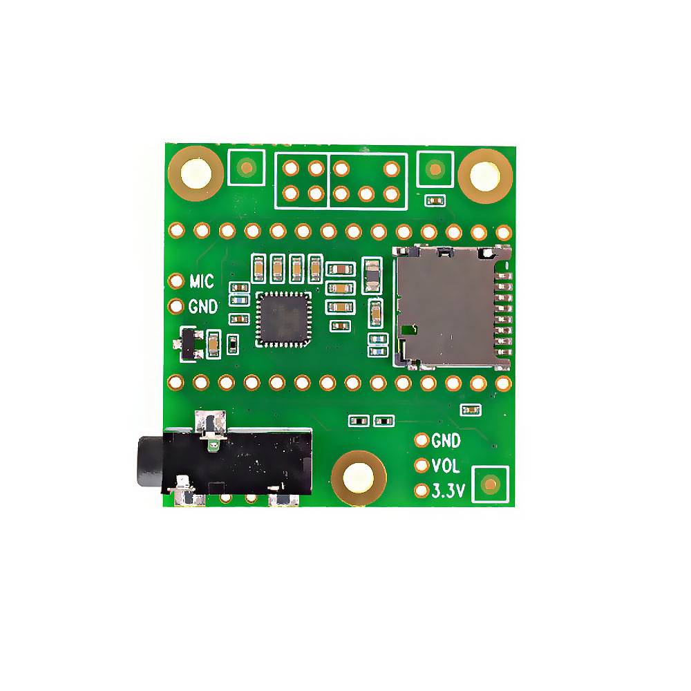 PJRC Audio Adaptor Board for Teensy 4.x (Rev D), 16bit 44.1kHz Stereo with 3.5mm Output TS01013