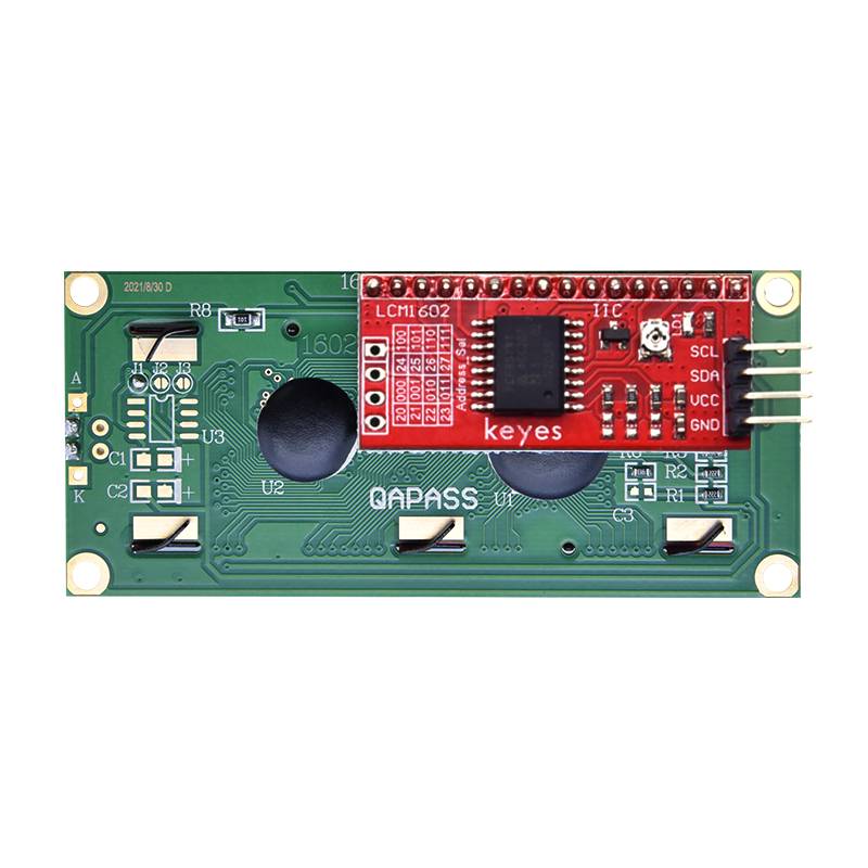 Character 16x2 LCD Display Module 1602 White on Blue 5V I2C Interface HD44780