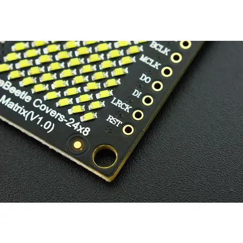 DFRobot FireBeetle Covers-24×8 LED Matrix (Gelb) DFRobot FireBeetle Covers-24×8 LED Matrix (Gelb)