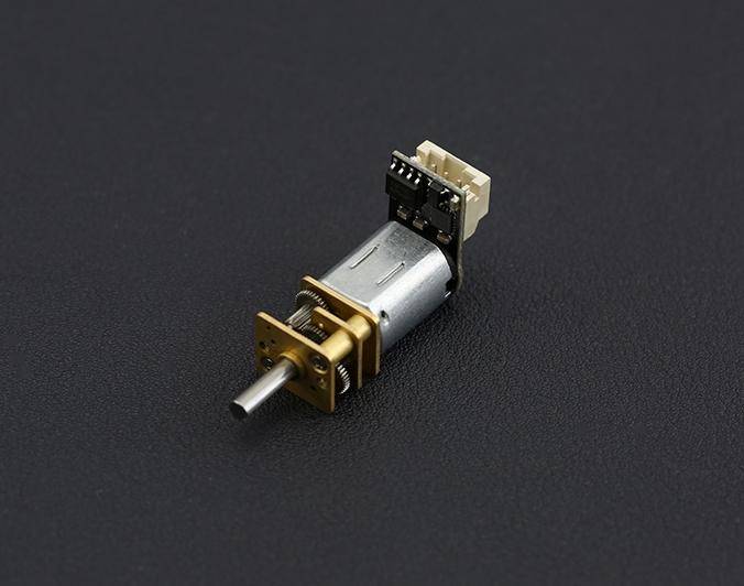 DFRobot Gravity DC Micro Metal Gear Motor mit Treiber, 75:1, 40mA Leerlaufstrom, PWM, 3.5-8V