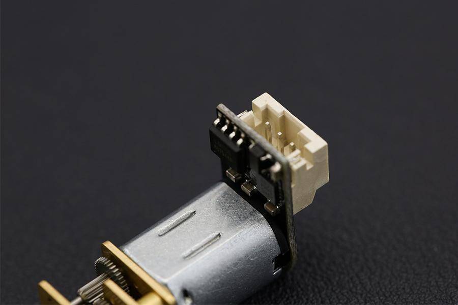 DFRobot Gravity DC Micro Metal Gear Motor mit Treiber, 75:1, 40mA Leerlaufstrom, PWM, 3.5-8V