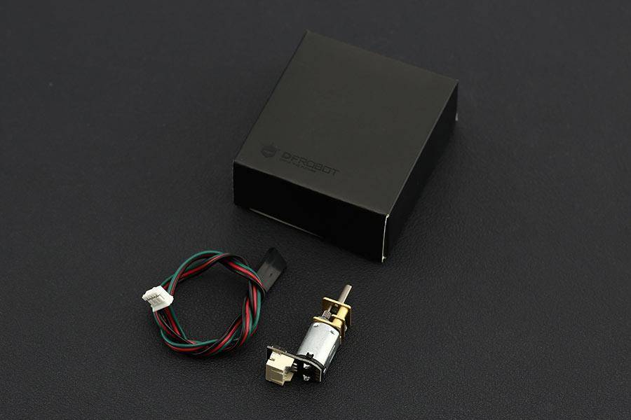 DFRobot Gravity DC Micro Metal Gear Motor mit Treiber, 75:1, 40mA Leerlaufstrom, PWM, 3.5-8V