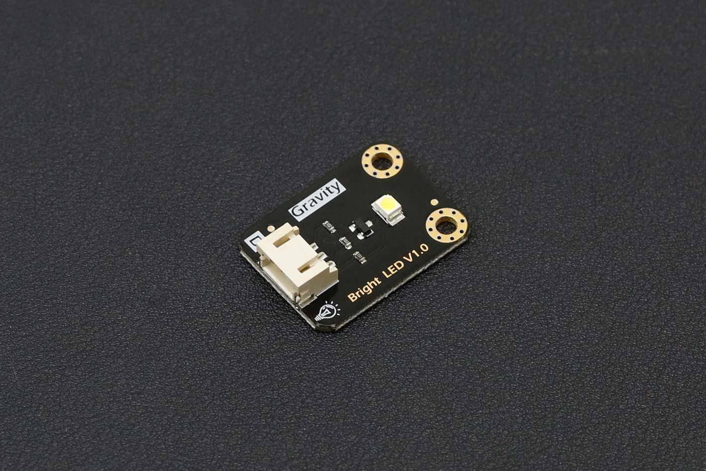 DFRobot LED-Modul, extrem hell, 20mA Betriebsstrom, Gravity 3-Pin kompatibel, 5V