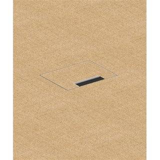 Bodensteckdose/ Bodentank 8904B frei bestückbar