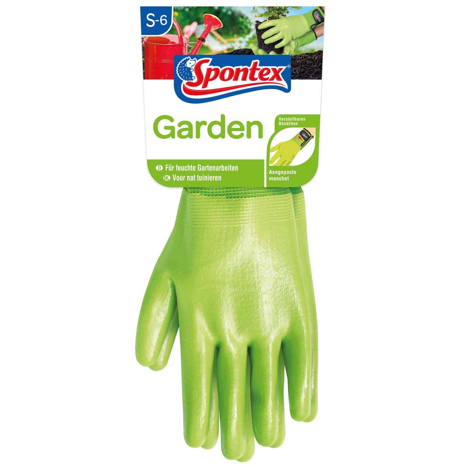 Spontex Gartenhandschuhe Garden - Größe:6